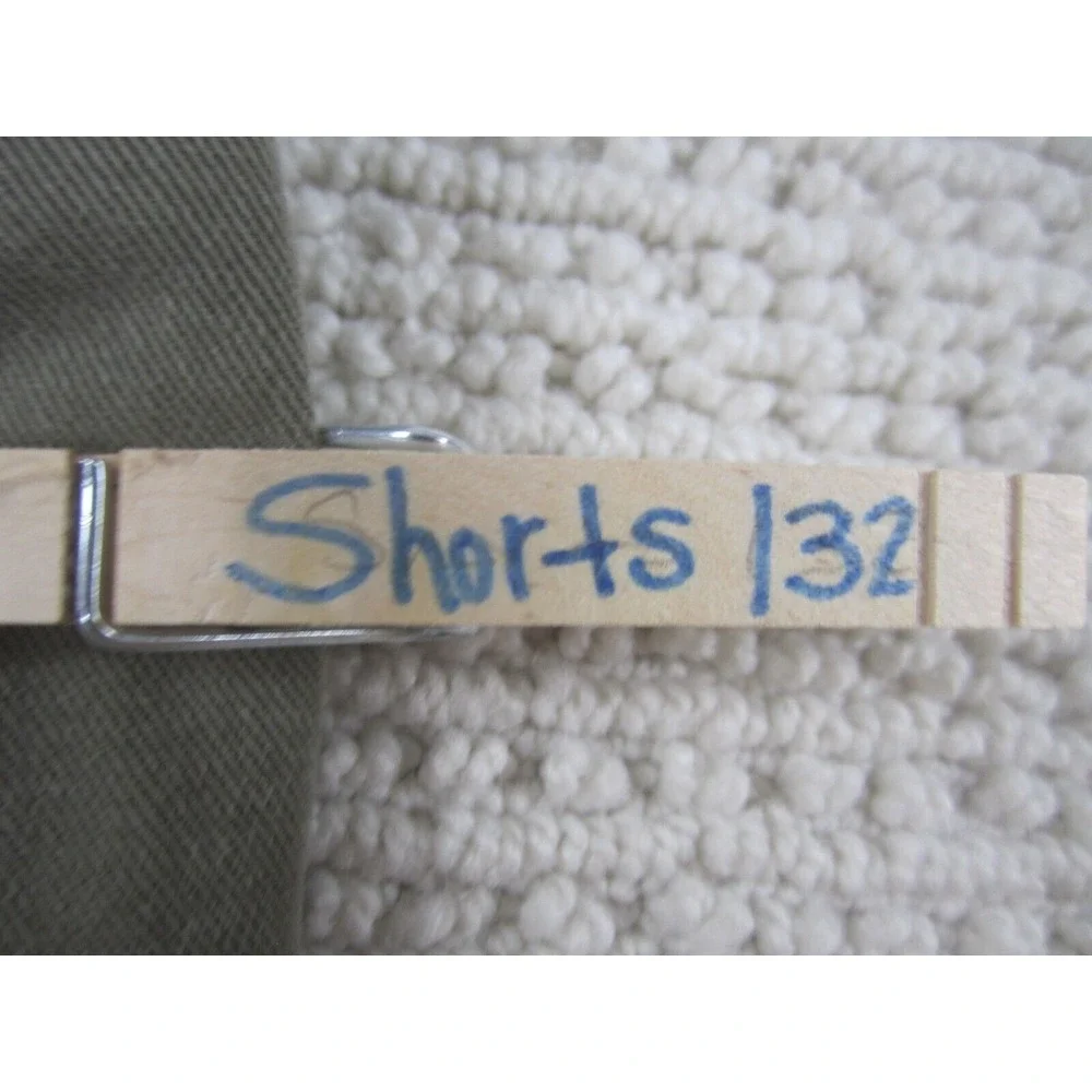 Polo Ralph Lauren Shorts Mens 38 GI Fit Brown Khaki Casual Belted Graphic Chino‎